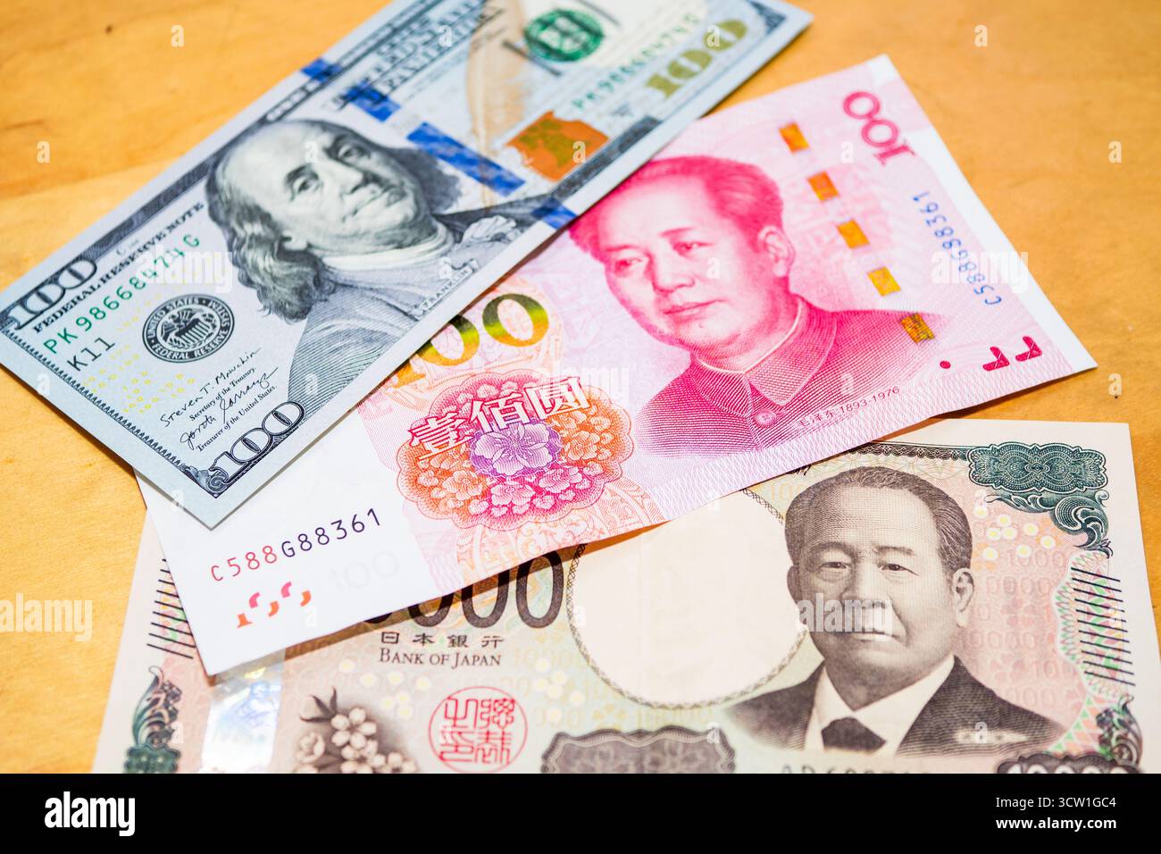 Us dollar chinese renminbi japanese yen hi-res stock photography and images  - Alamy