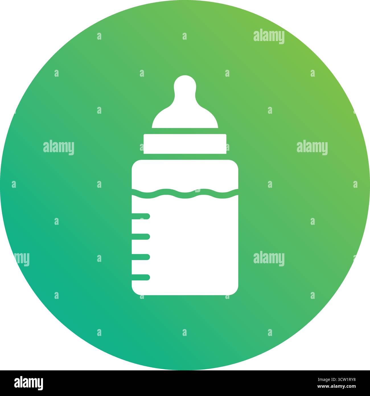 Feeding bottle Vector Icon Design Illustration Stock Vector