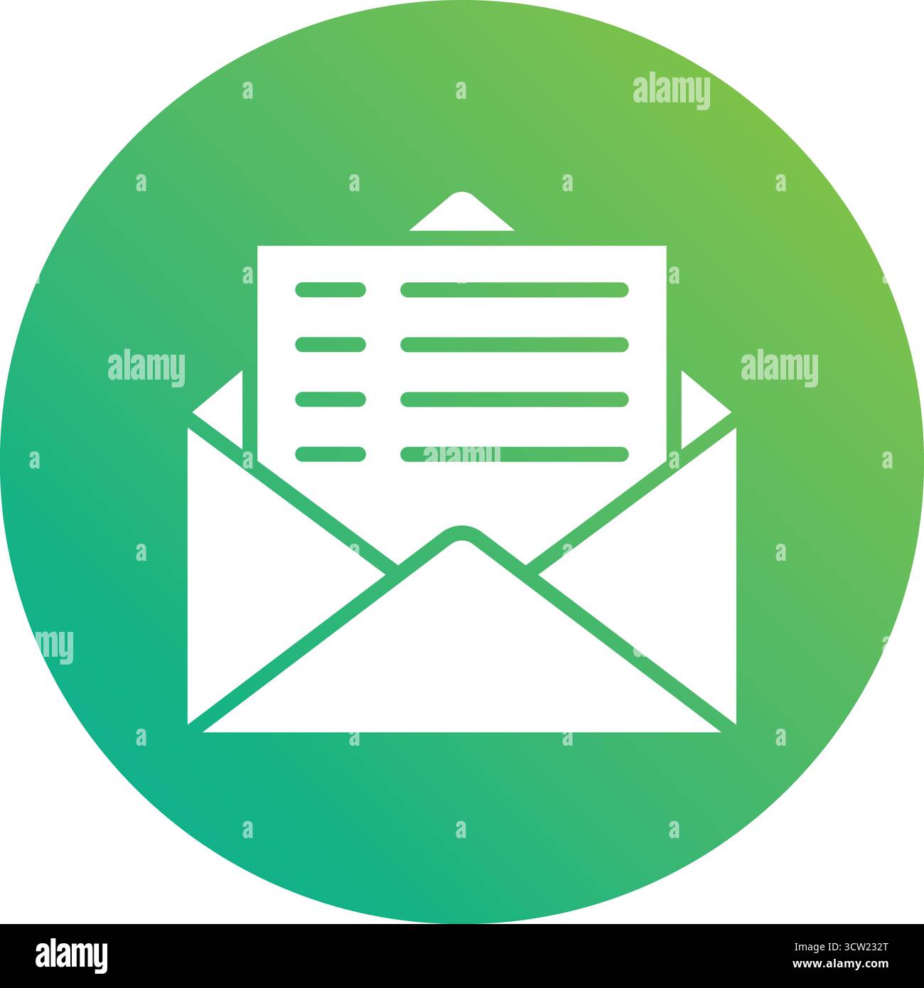 Mailing Vector Icon Design Illustration Stock Vector