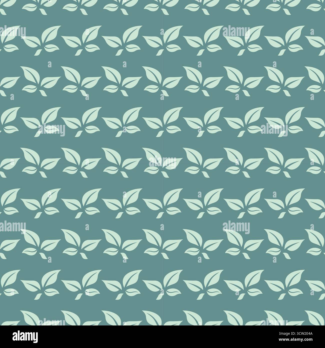 Green patterned leaf Stock Vector Images - Alamy