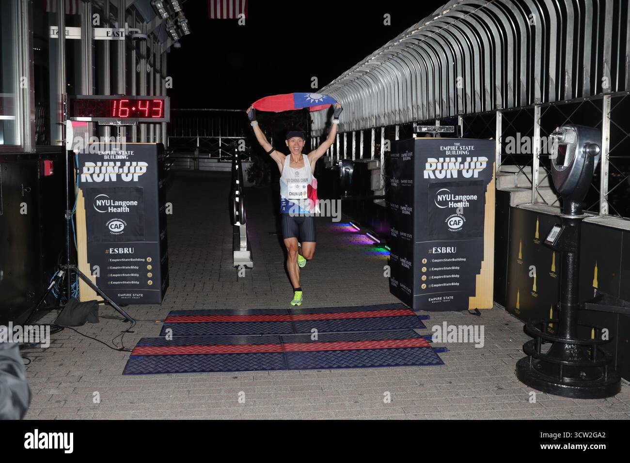NEW YORK, NEW YORK OCTOBER 9, 2025: Athletes from around the world ...