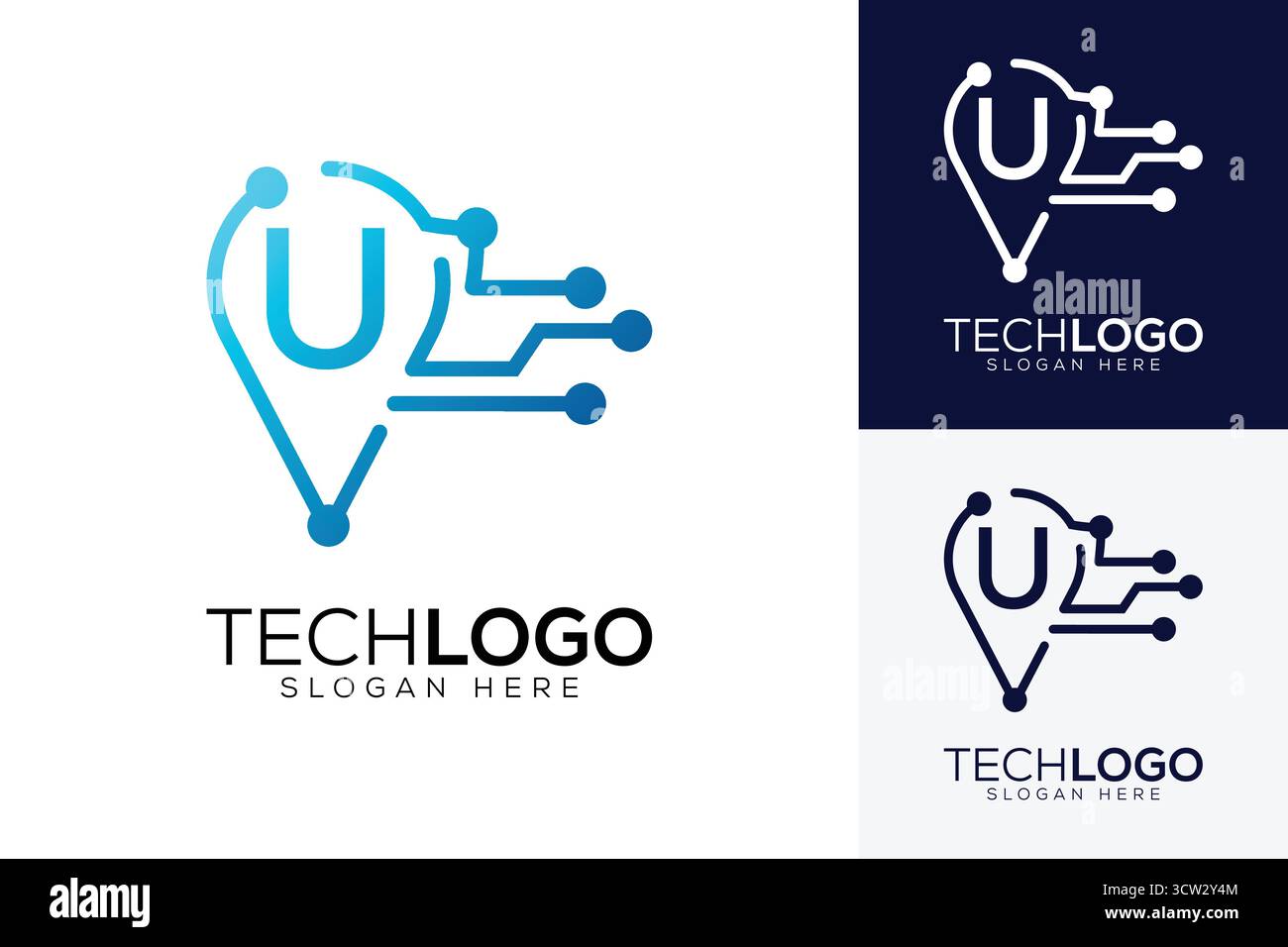 Letter u logo vector vectors hi-res stock photography and images - Alamy
