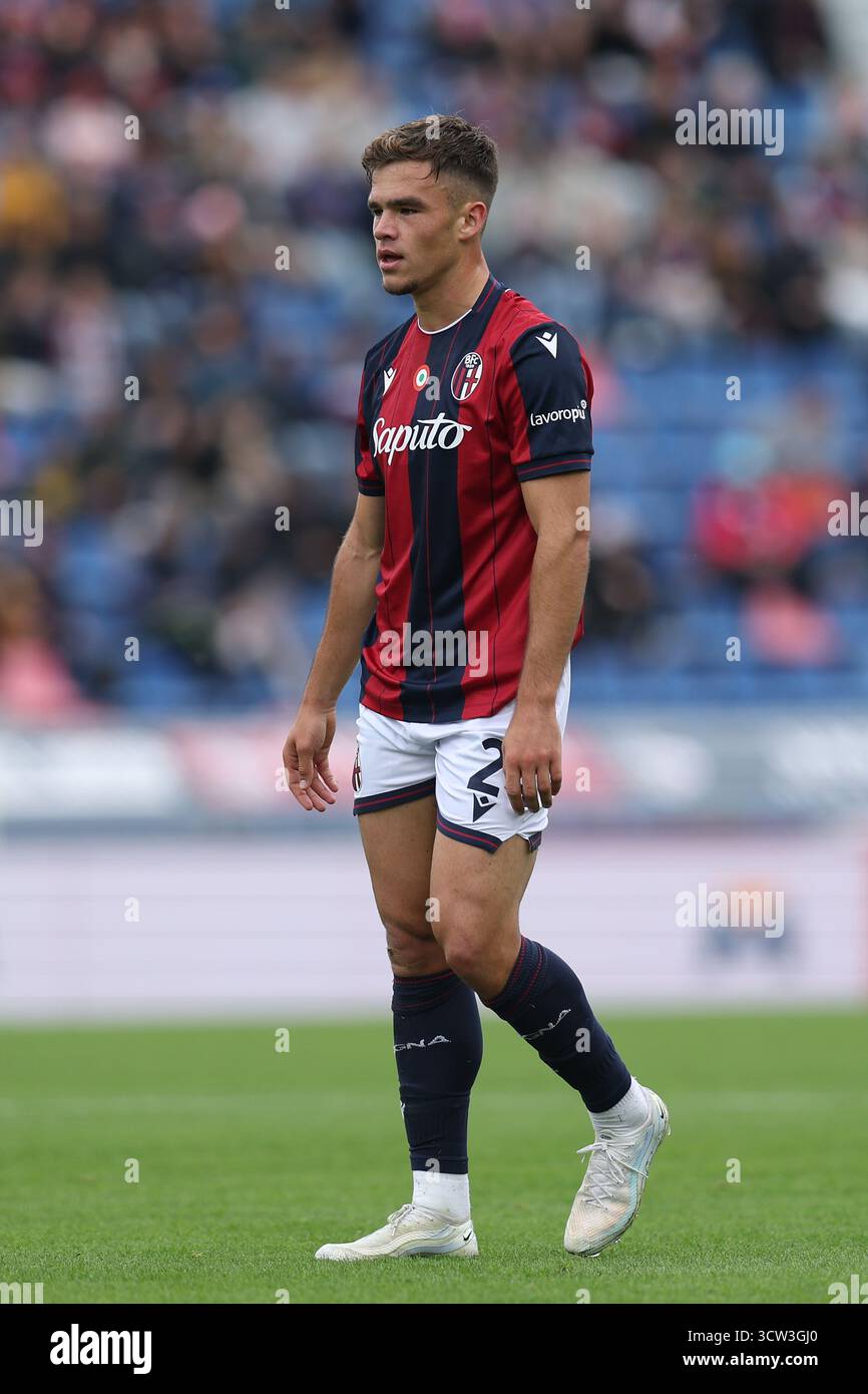 Thijs Dallinga (Bologna) during the Italian Championship Serie A 2025 ...