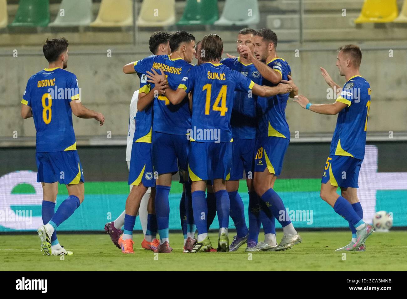 Bosnia Herzegovina Players Celebrate After A Goal During A World Cup bosnia-herzegovina-players-celebrate-after-a-goal-during-a-world-cup