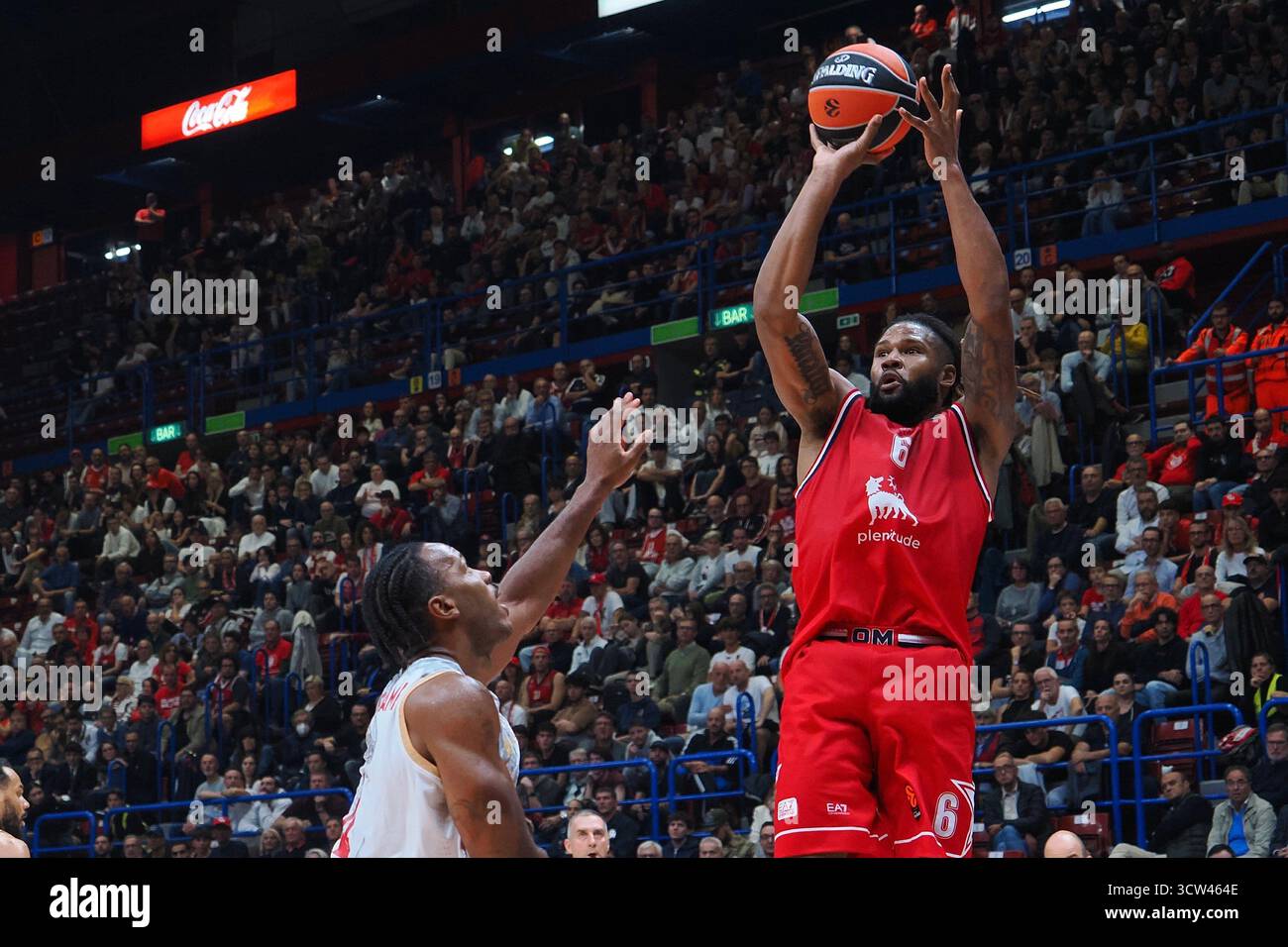 Devin Booker (EA7 Emporio Armani Olimpia Milano) during Olimpia Milano