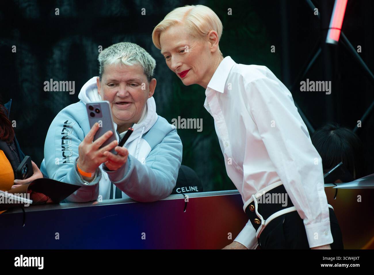 London, UK. 09 Oct, 2025. Pictured: Tilda Swinton attends the 'Ballad ...