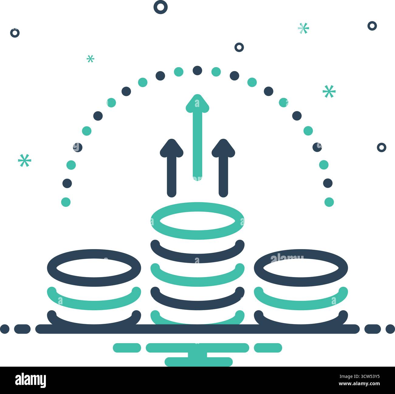 Increase in price inflation Stock Vector Images - Alamy