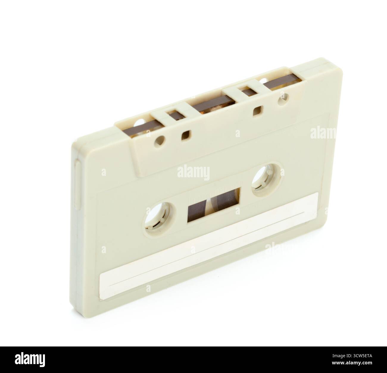 vintage cassette tape isolated white background Stock Photo - Alamy