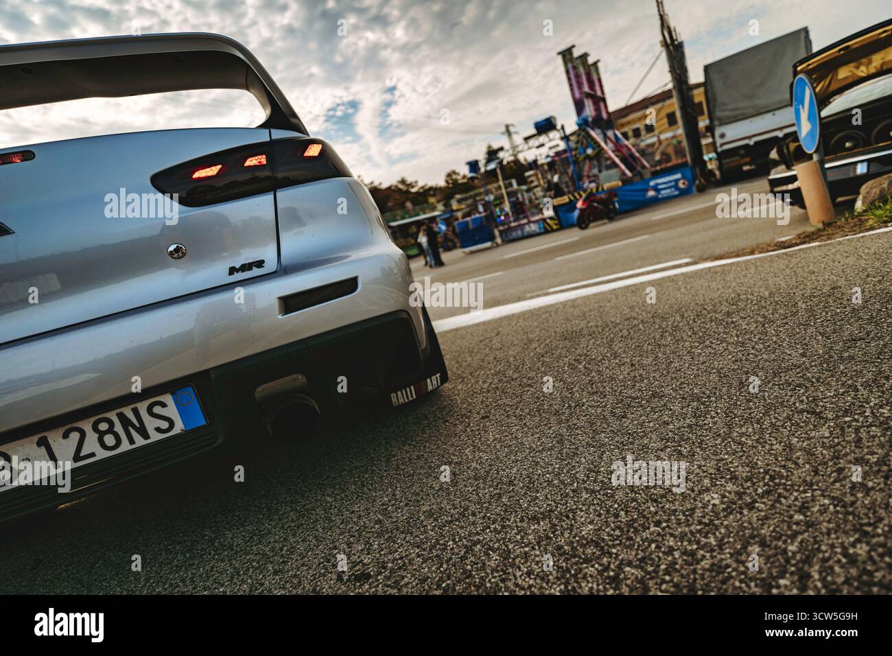 Ralliart mitsubishi lancer evolution hi-res stock photography and ...