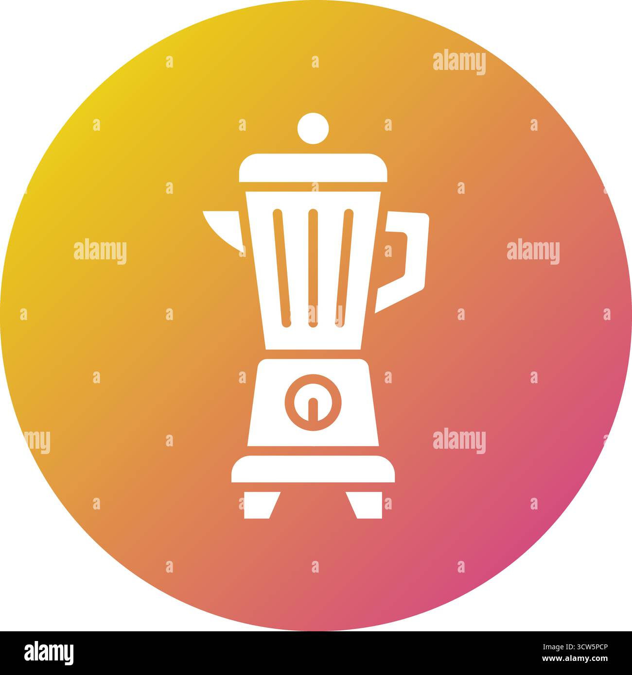 Blender Vector Icon Design Illustration Stock Vector