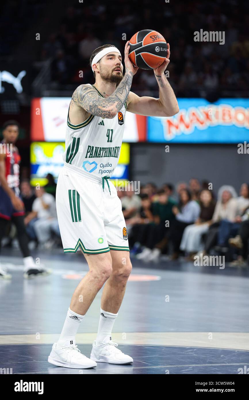 Juancho Hernangomez Of Panathinaikos During The Turkish Airlines juancho-hernangomez-of-panathinaikos-during-the-turkish-airlines