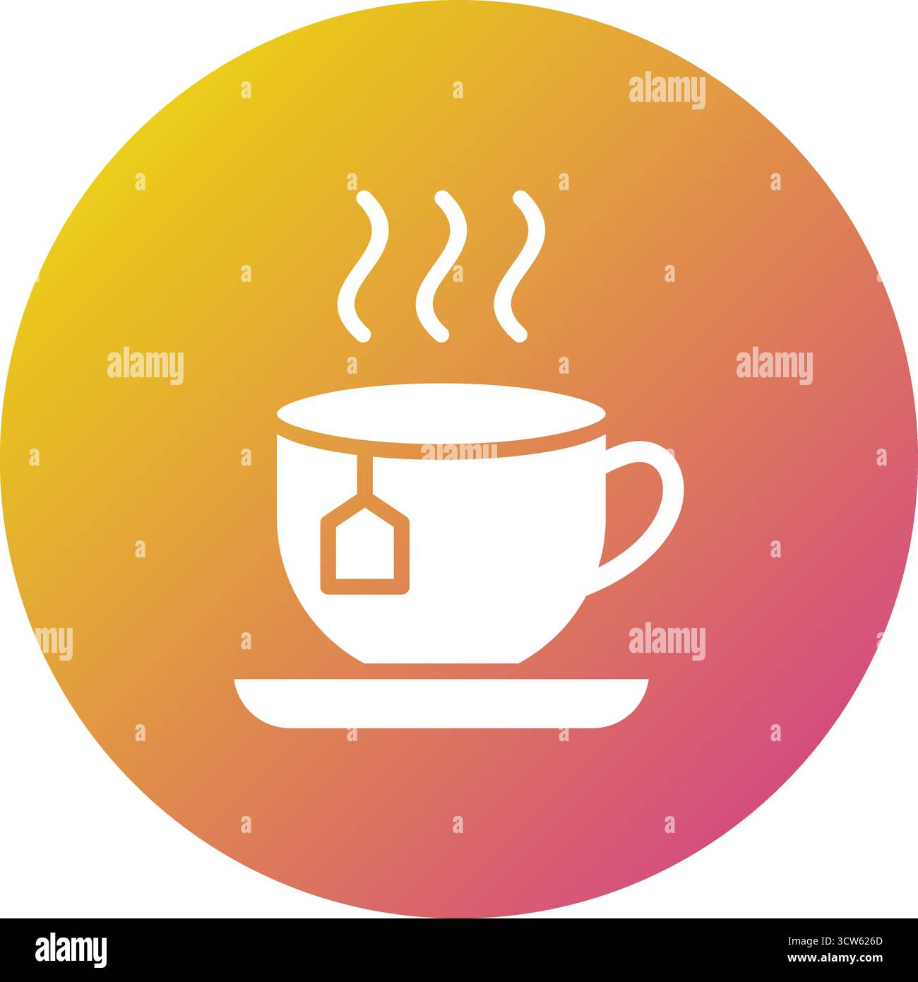 Tea Vector Icon Design Illustration Stock Vector