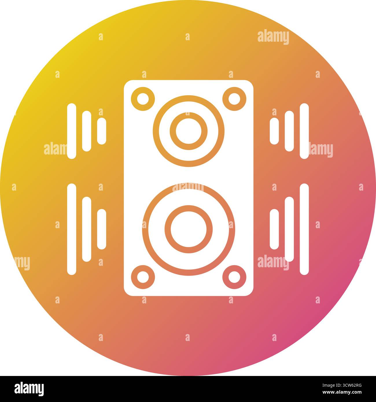 Speaker Vector Icon Design Illustration Stock Vector Image & Art - Alamy