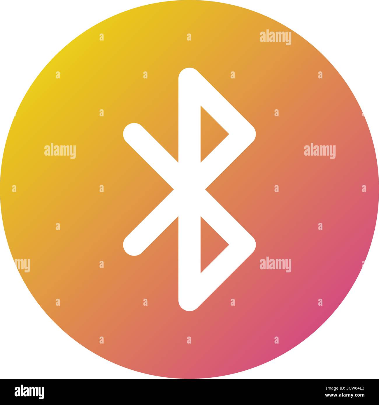Bluetooth Vector Icon Design Illustration Stock Vector