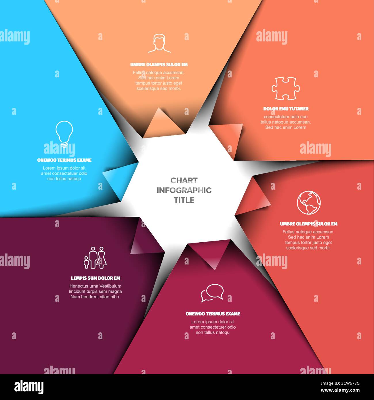 Timeline infographic template with multiple options hi-res stock ...