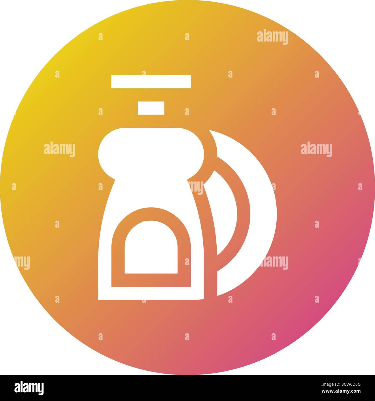 Dish washing Vector Icon Design Illustration Stock Vector