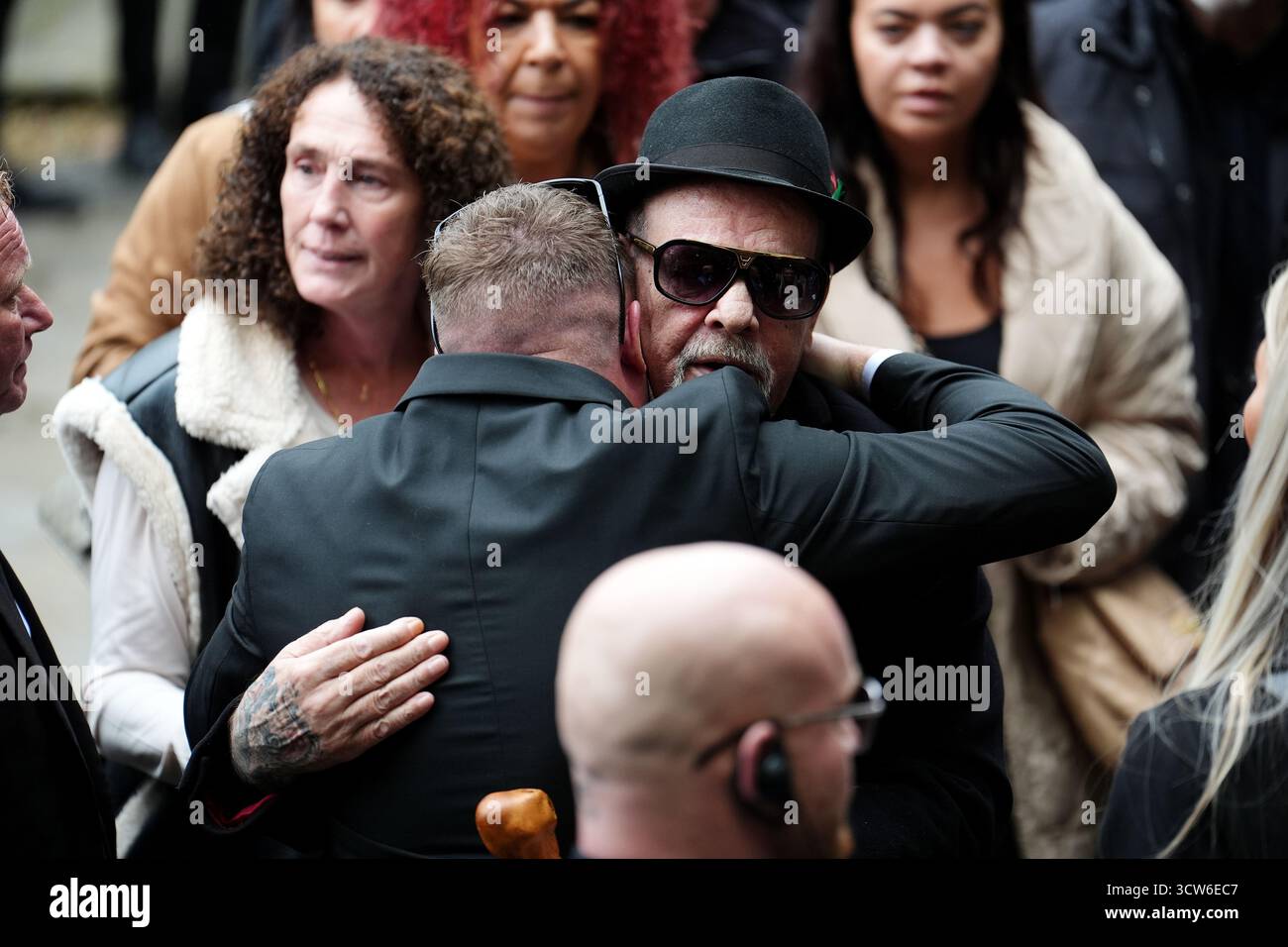 Billy Graham, former coach of Ricky Hatton, arrives ahead of the ...