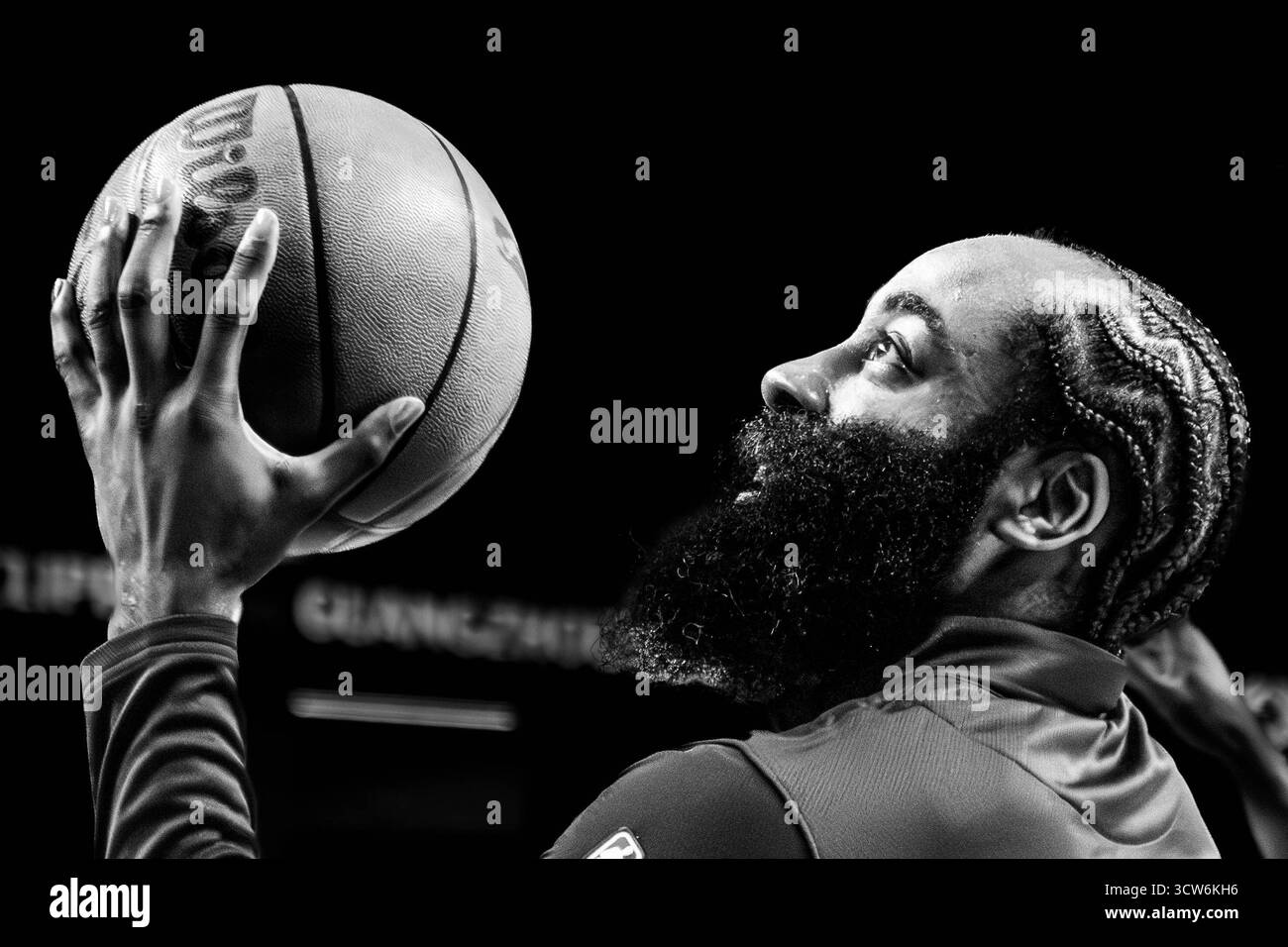 james harden black and white