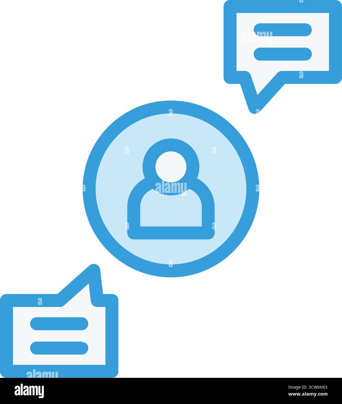 Social Media Vector Icon Design Illustration Stock Vector