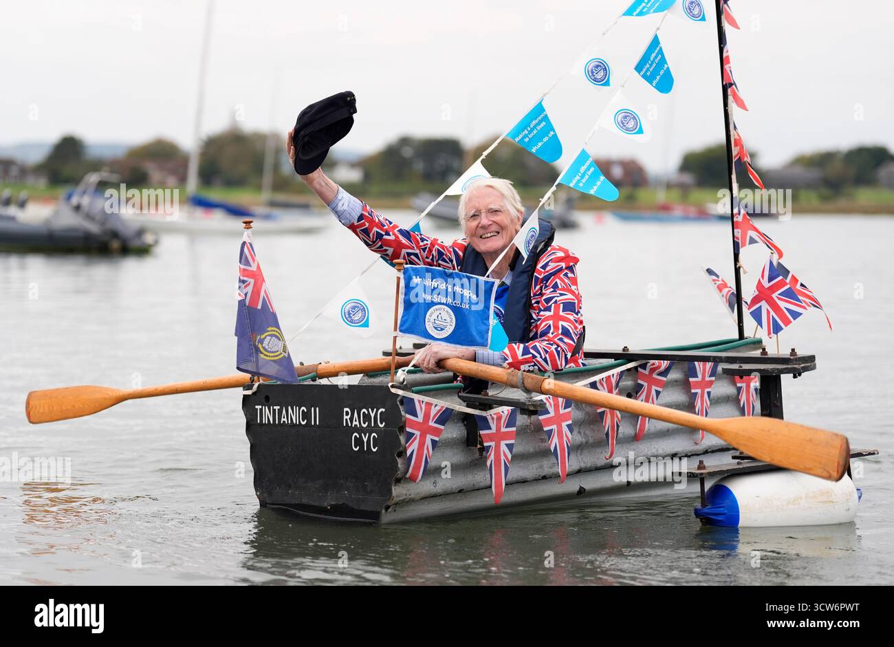Michael Stanley, known as 'Major Mick' setting off on his final charity ...