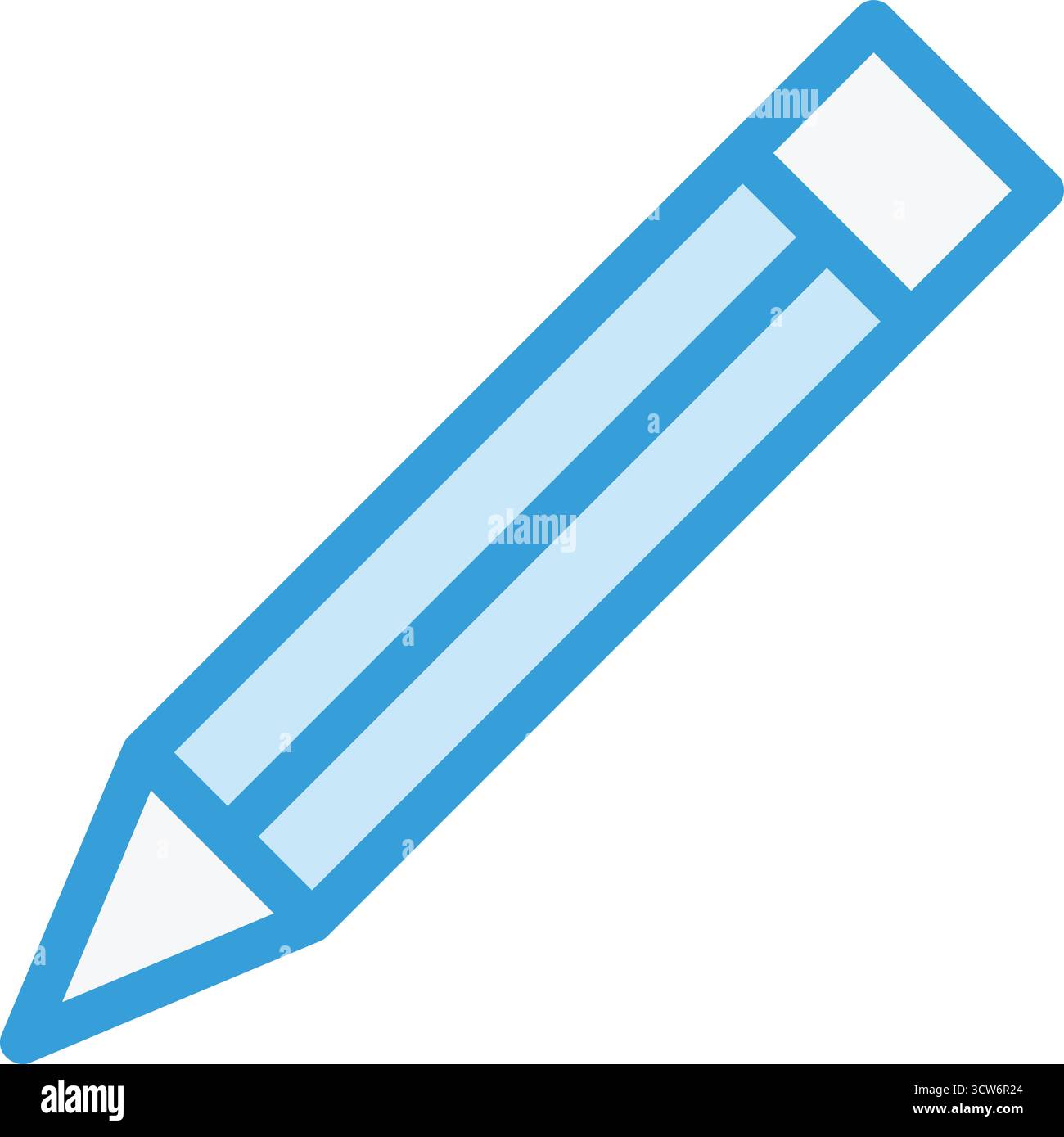Pencil Vector Icon Design Illustration Stock Vector
