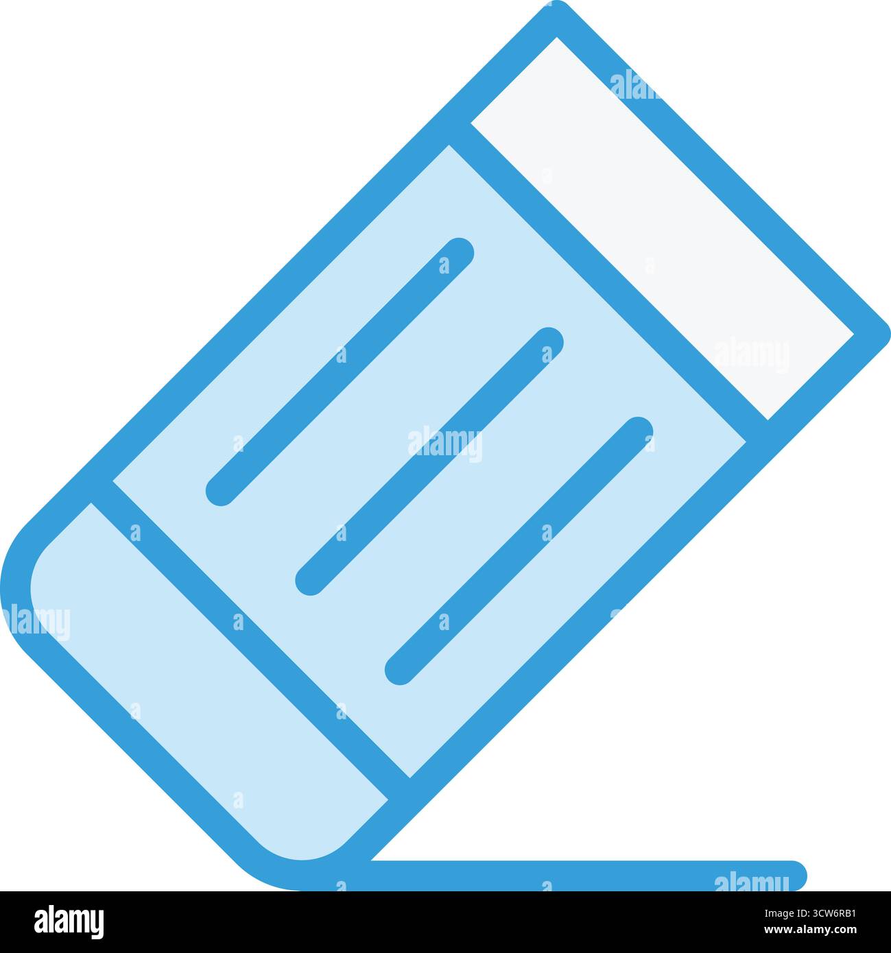 Eraser Vector Icon Design Illustration Stock Vector