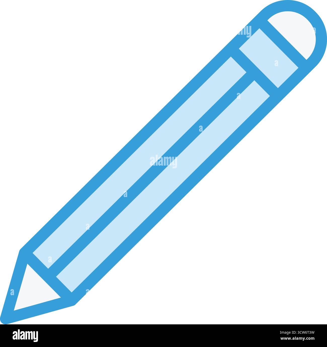 Pencil Vector Icon Design Illustration Stock Vector