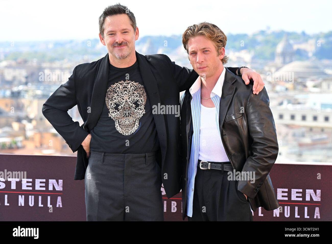 Peter Gentry Rafe Springsteen Liberami Dal Nulla photocall Scott Cooper, Jeremy Allen ...