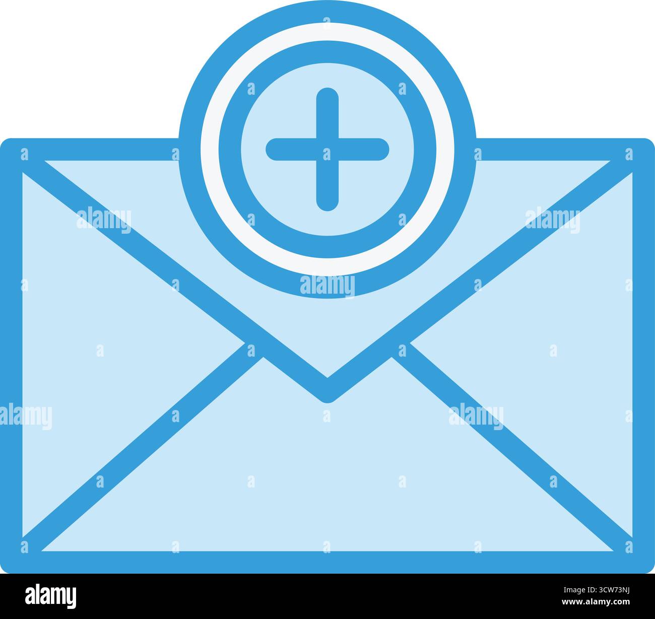 New message Vector Icon Design Illustration Stock Vector