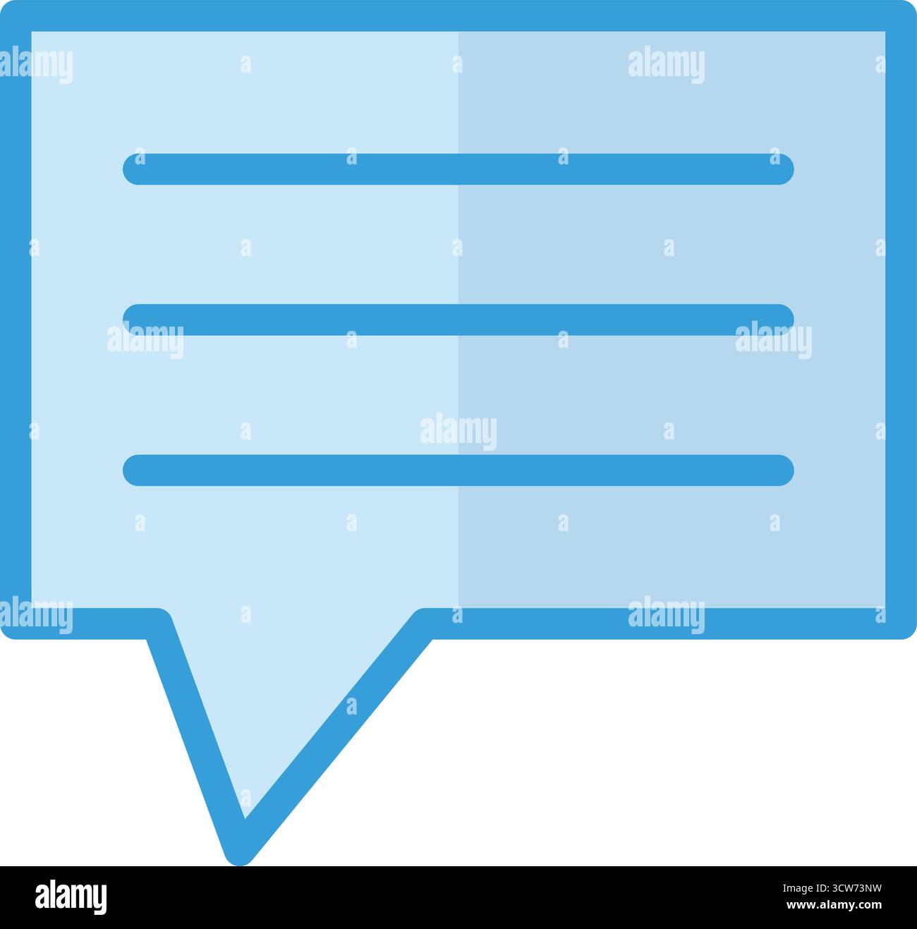 Comment Vector Icon Design Illustration Stock Vector