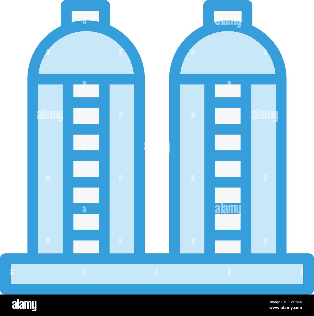 Silo Vector Icon Design Illustration Stock Vector