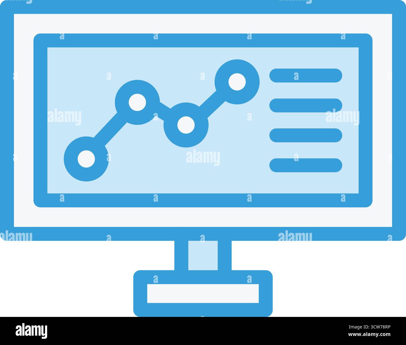 Analysis Vector Icon Design Illustration Stock Vector