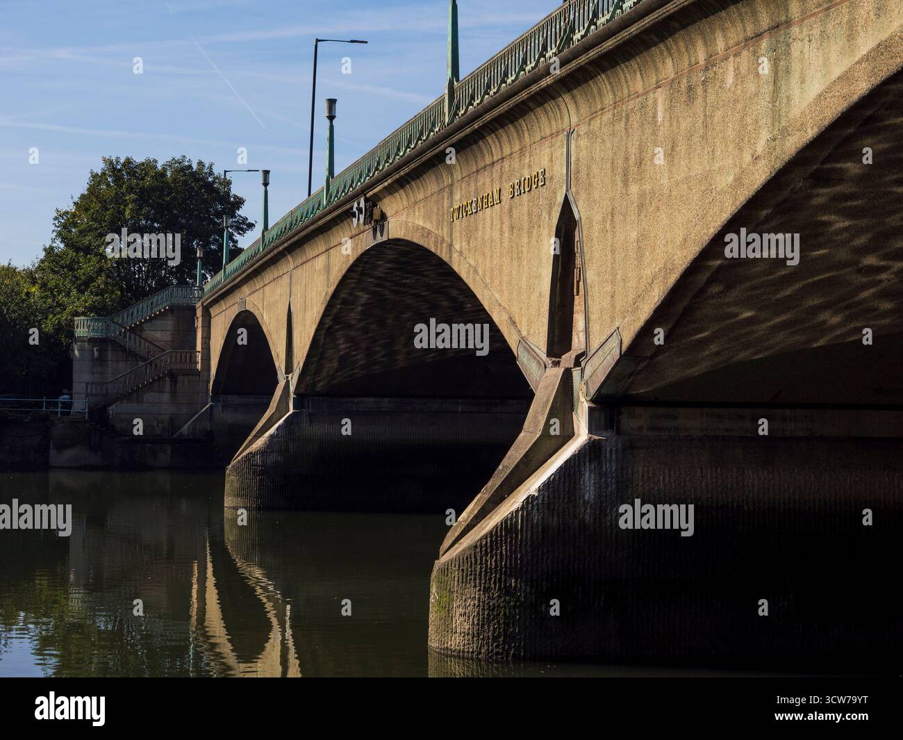 Twickenham Bridge, River Thames, Richmond, London, England, UK, GB. Stock Photo