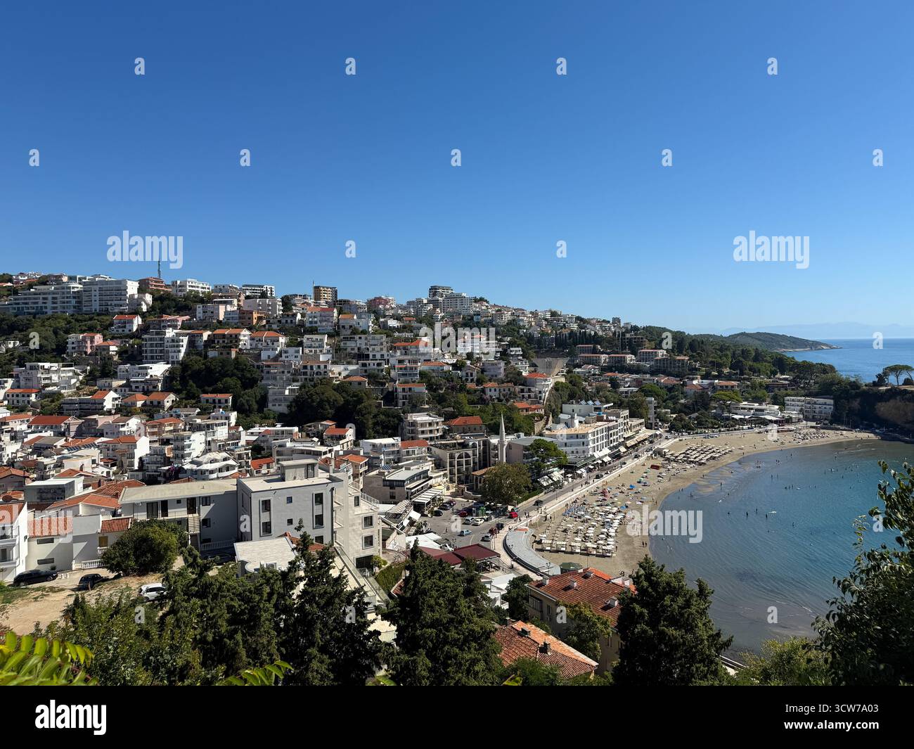 Ulcinj, Montenegro. - Smartphone Captured Stock Image