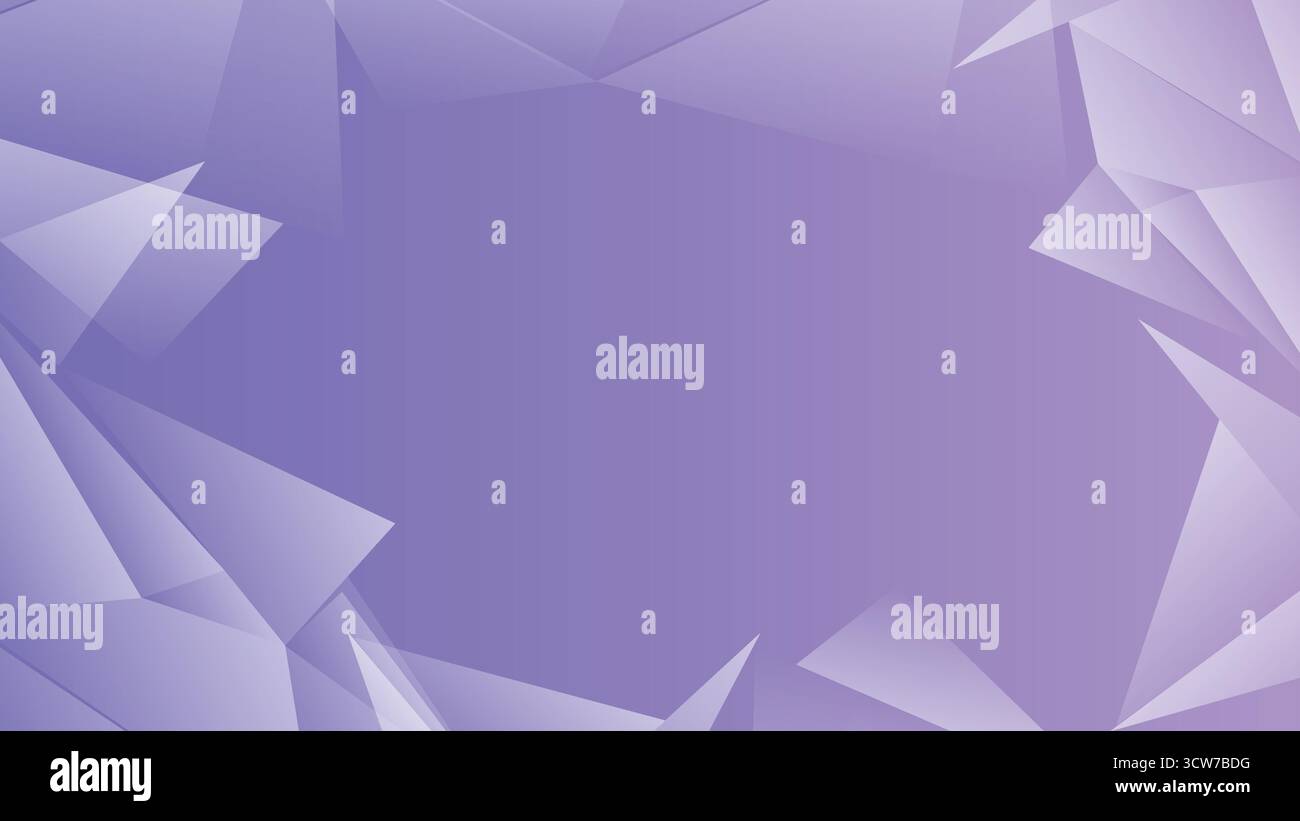Modern Purple Polygonal Abstract Background Stock Vector