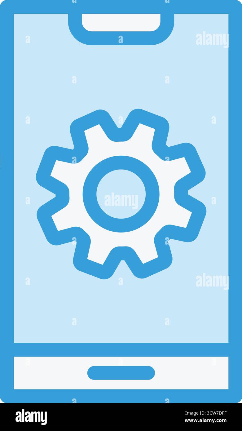 App development Vector Icon Design Illustration Stock Vector