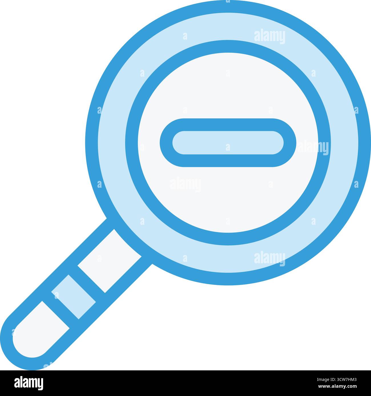 Zoom out Vector Icon Design Illustration Stock Vector