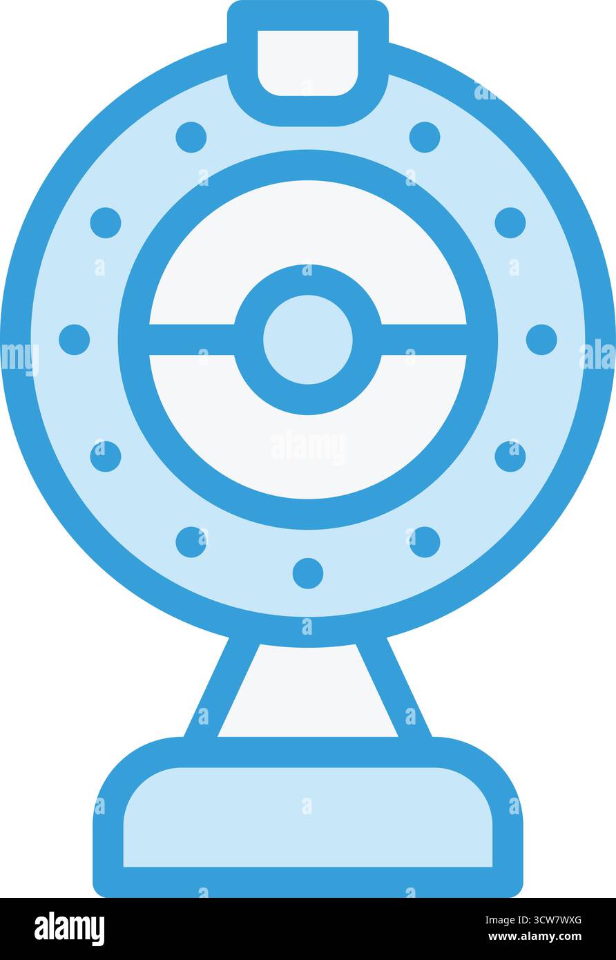 Web cam Vector Icon Design Illustration Stock Vector