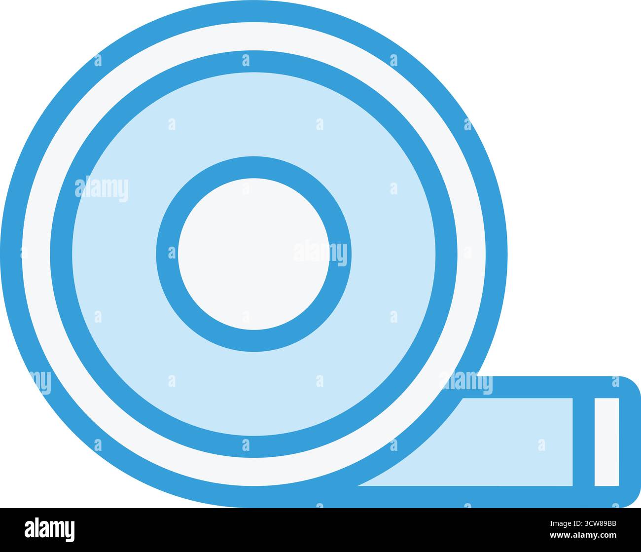 Masking Tape Vector Icon Design Illustration Stock Vector
