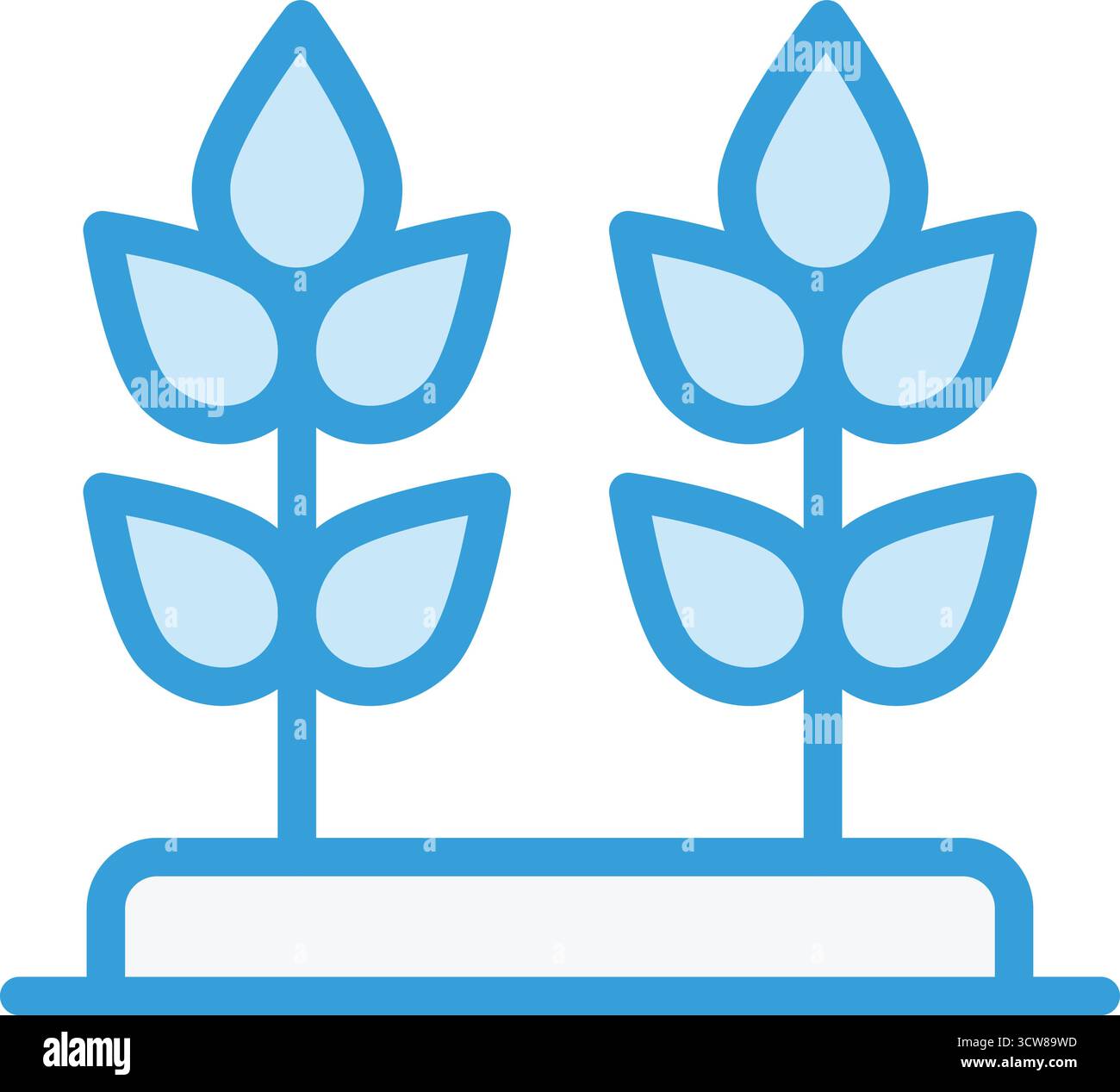 Plant Vector Icon Design Illustration Stock Vector