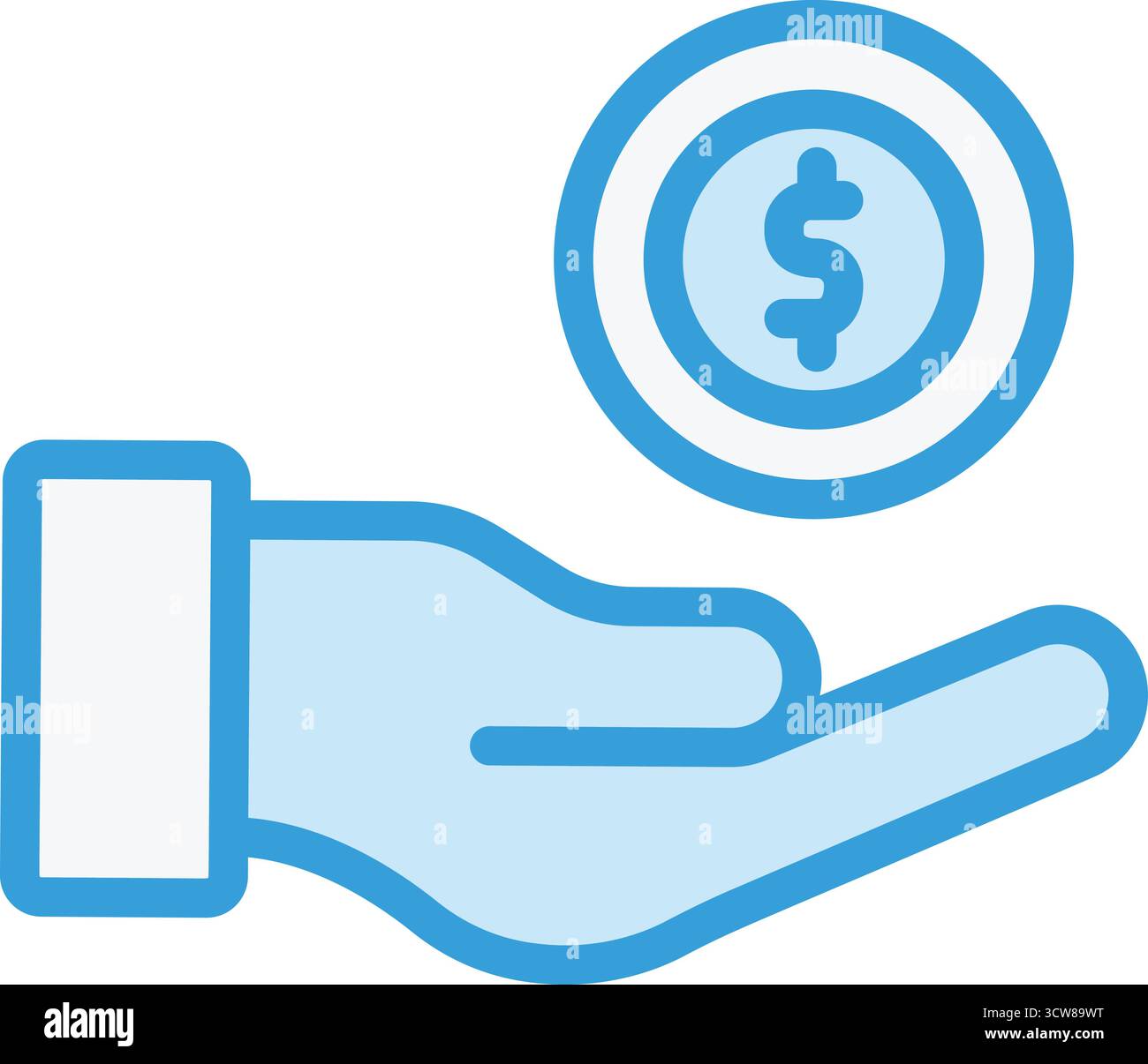 Bonus Vector Icon Design Illustration Stock Vector