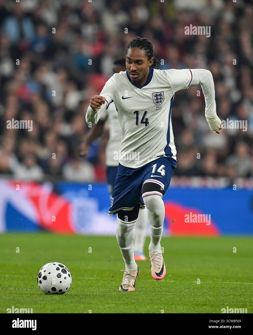 Djed Spence Of England In Action During The International Friendly Djed Spence Of England In Action During The International Friendly