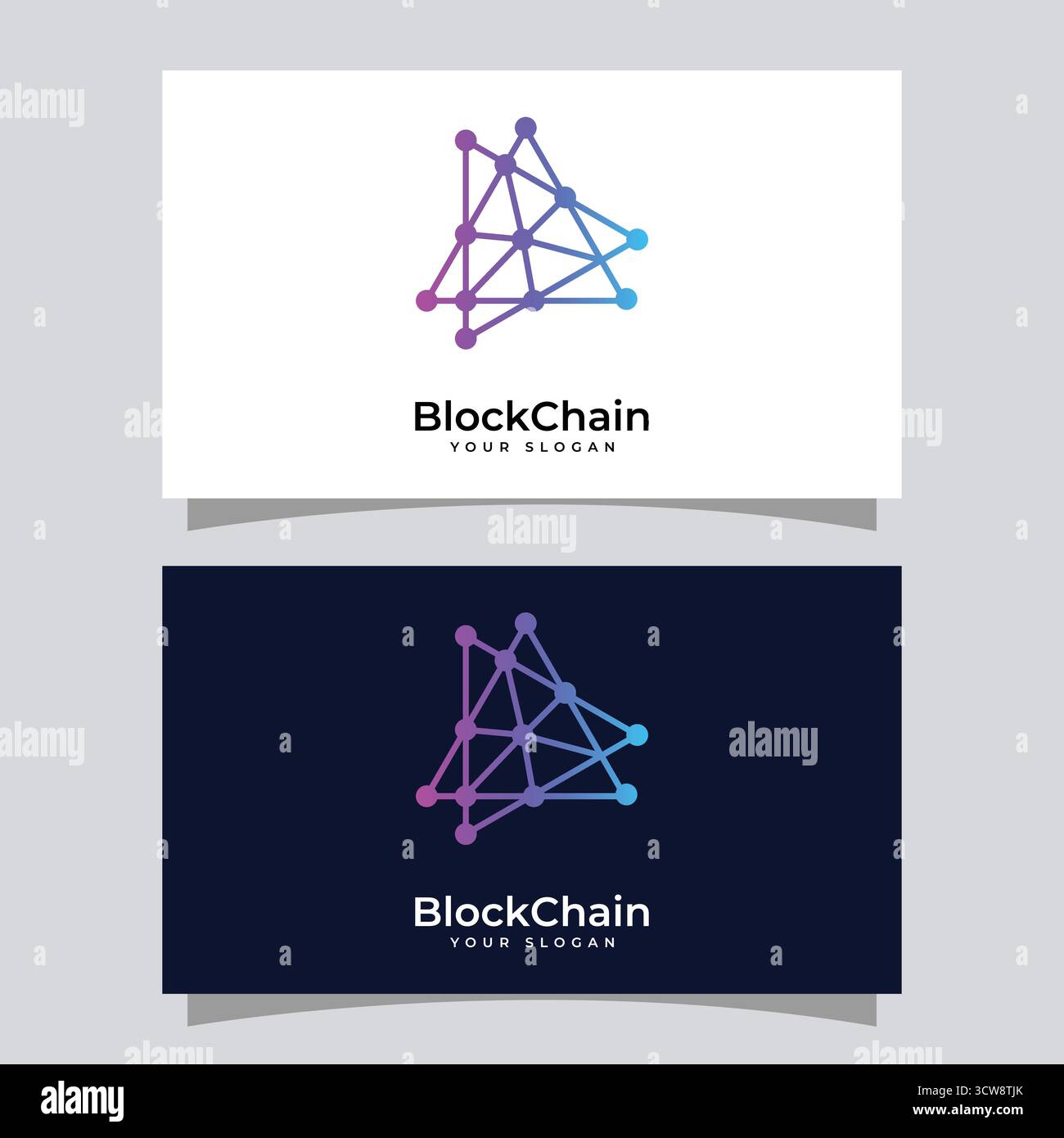 Blockchain design branding hi-res stock photography and images - Alamy