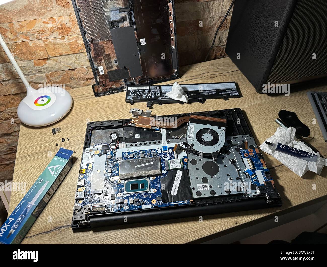 Just my work - Smartphone Captured Stock Image