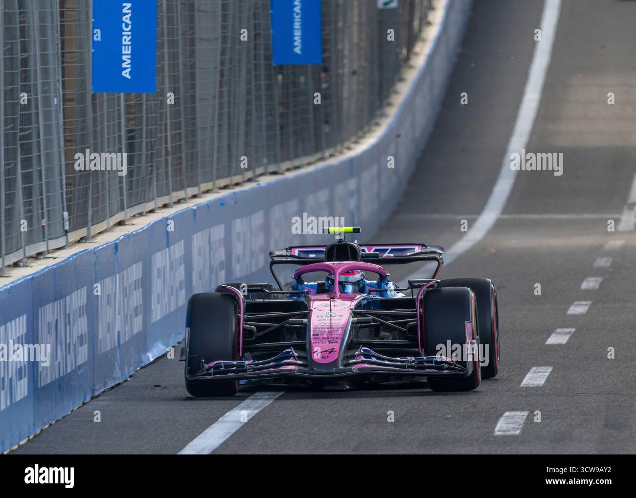 Baku, Azerbaijan - September 20: #43 Franco Colapinto (ARG) BWT Alpine ...