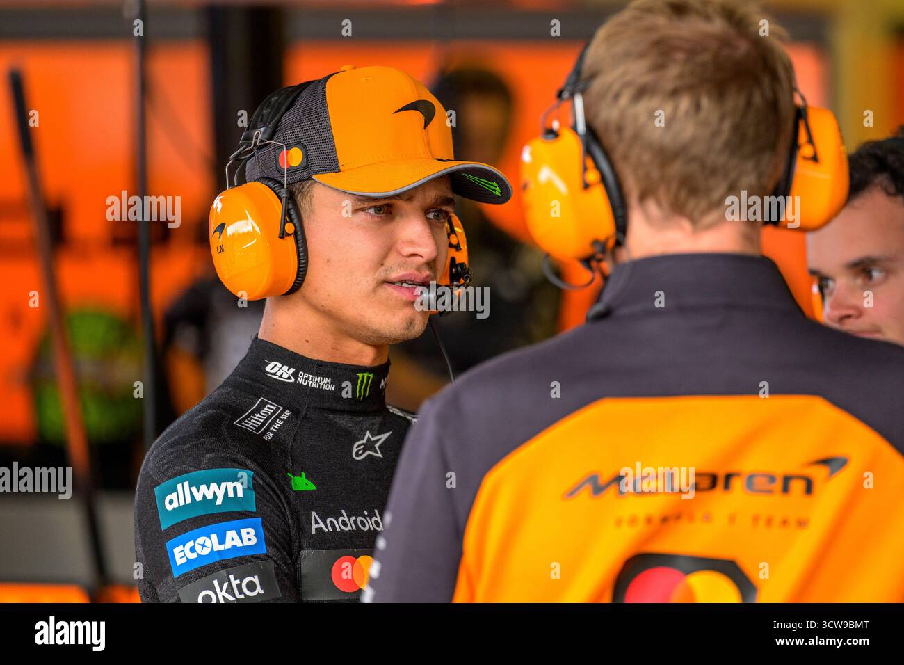 Baku, Azerbaijan - September 21: #4 Lando Norris (GBR) McLaren F1 Team ...