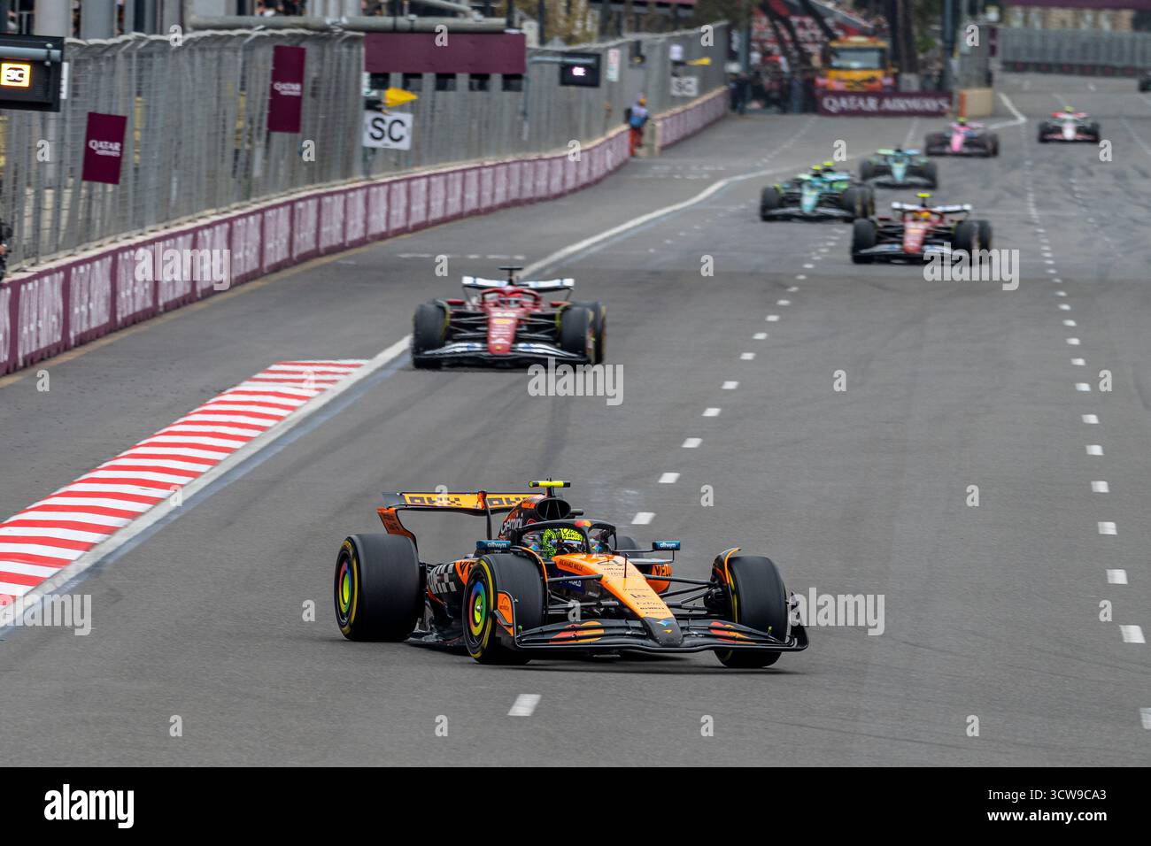 Baku, Azerbaijan - September 21: #4 Lando Norris (GBR) McLaren F1 Team ...