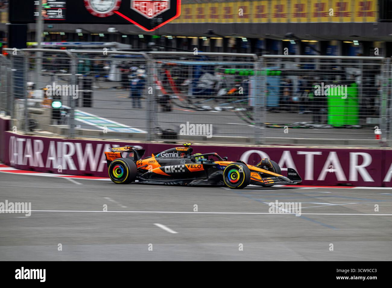 Baku, Azerbaijan - September 21: #4 Lando Norris (GBR) McLaren F1 Team ...