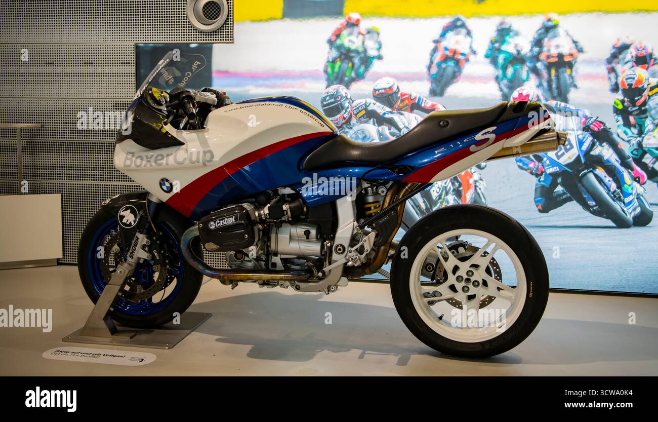 BMW R1100S at BMW Museum in Munich, Germany Stock Photo - Alamy