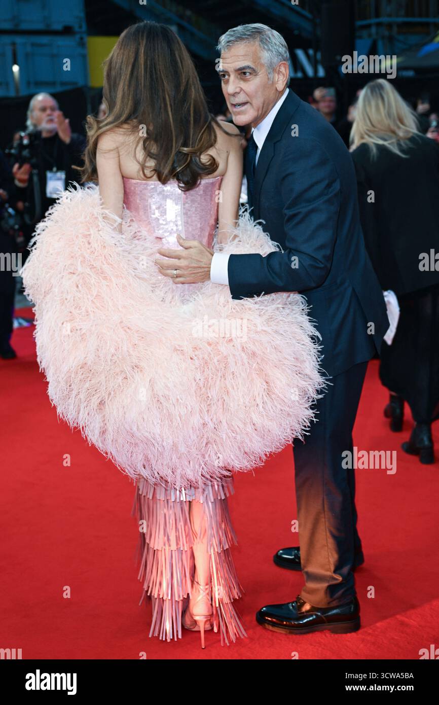 George Clooney and Amal Clooney attending the Jay Kelly Premiere as part of the BFI London Film Festival in London, England on October 10, 2025. Photo by Aurore Marechal/ABACAPRESS.COM Credit: Abaca Press/Alamy George Clooney and Amal Clooney attending the Jay Kelly Premiere as part of the BFI London Film Festival in London, England on October 10, 2025. Photo by Aurore Marechal/ABACAPRESS.COM Credit: Abaca Press/Alamy